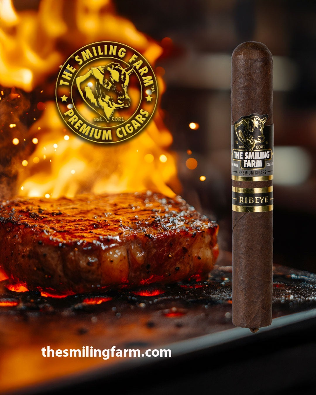 The Smiling Farm Cigars Ribeye 56x6
