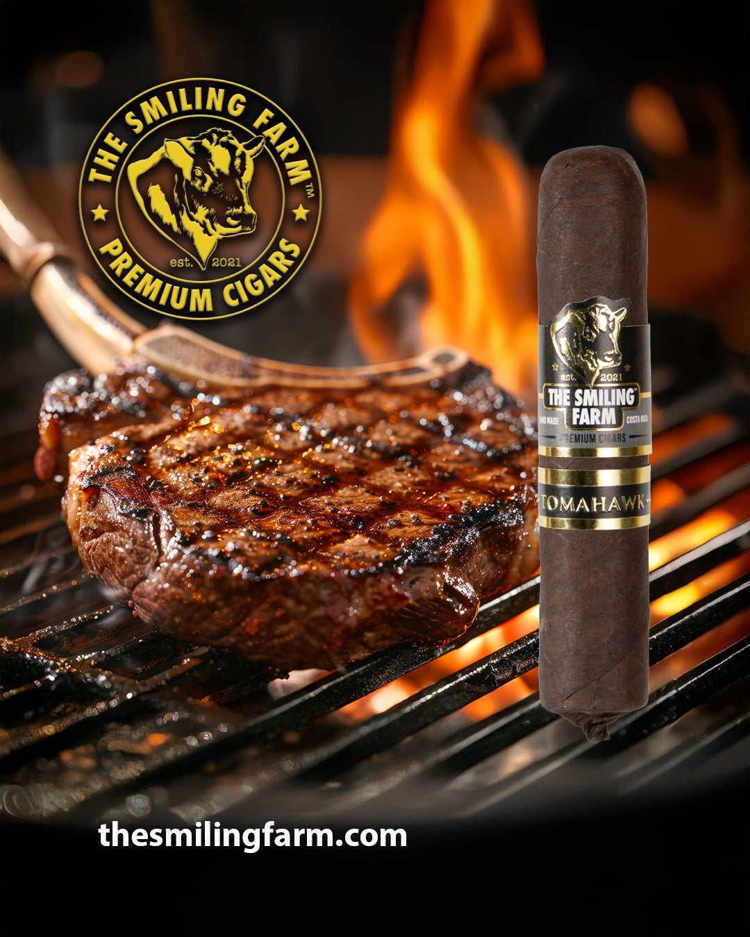 The Smiling Farm Cigars Tomahawk 60x5