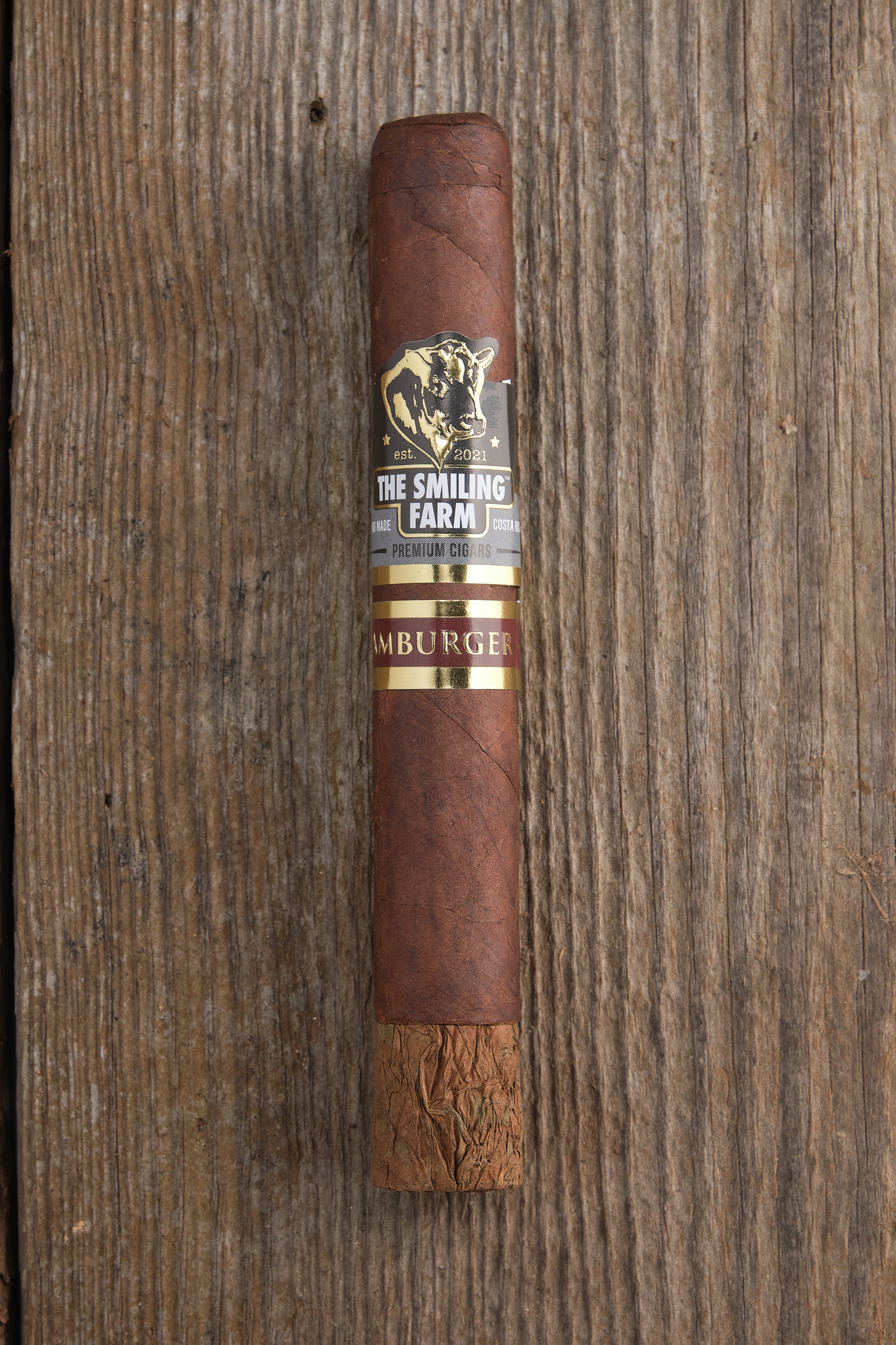 The Smiling Farm Cigars Hamburger 54x6 1/8