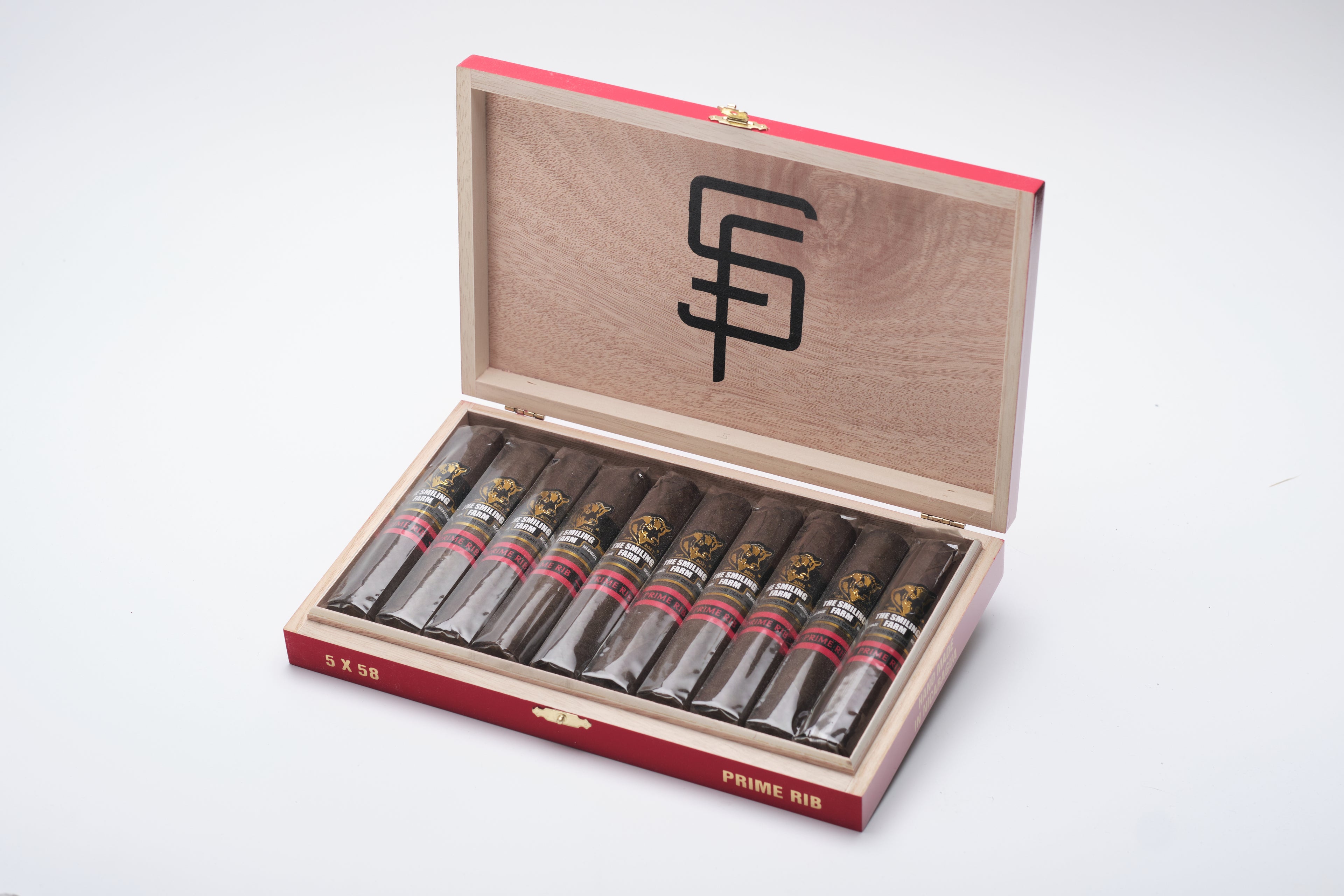 The Smiling Farm Cigars Prime Rib 58x5 (Box of 10)