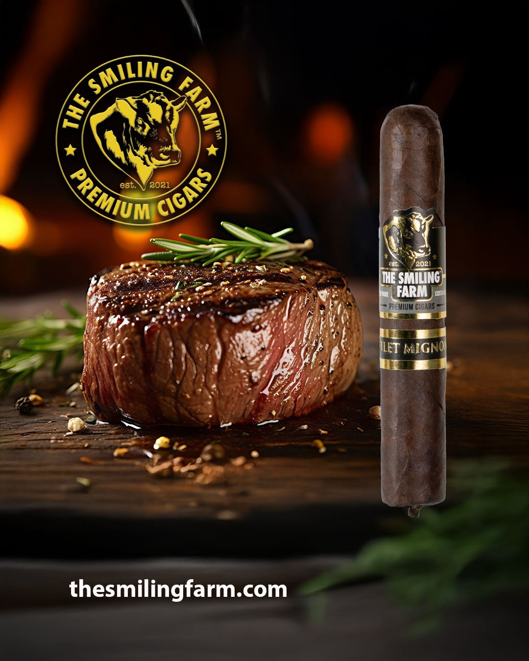 The Smiling Farm Cigars Filet Mignon 52x5