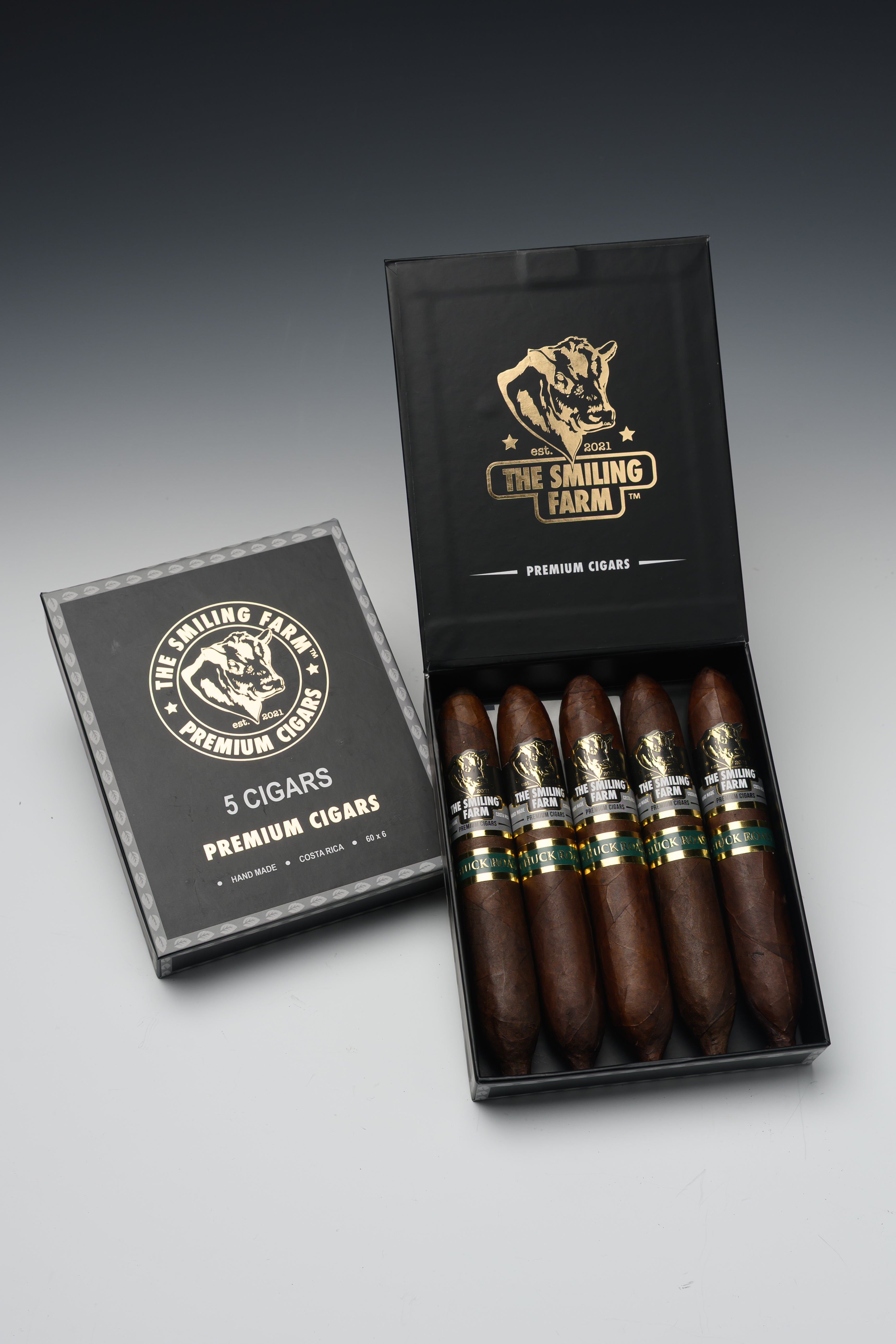 The Smiling Farm Cigars 60x6 Chuck Roast 5 Pack