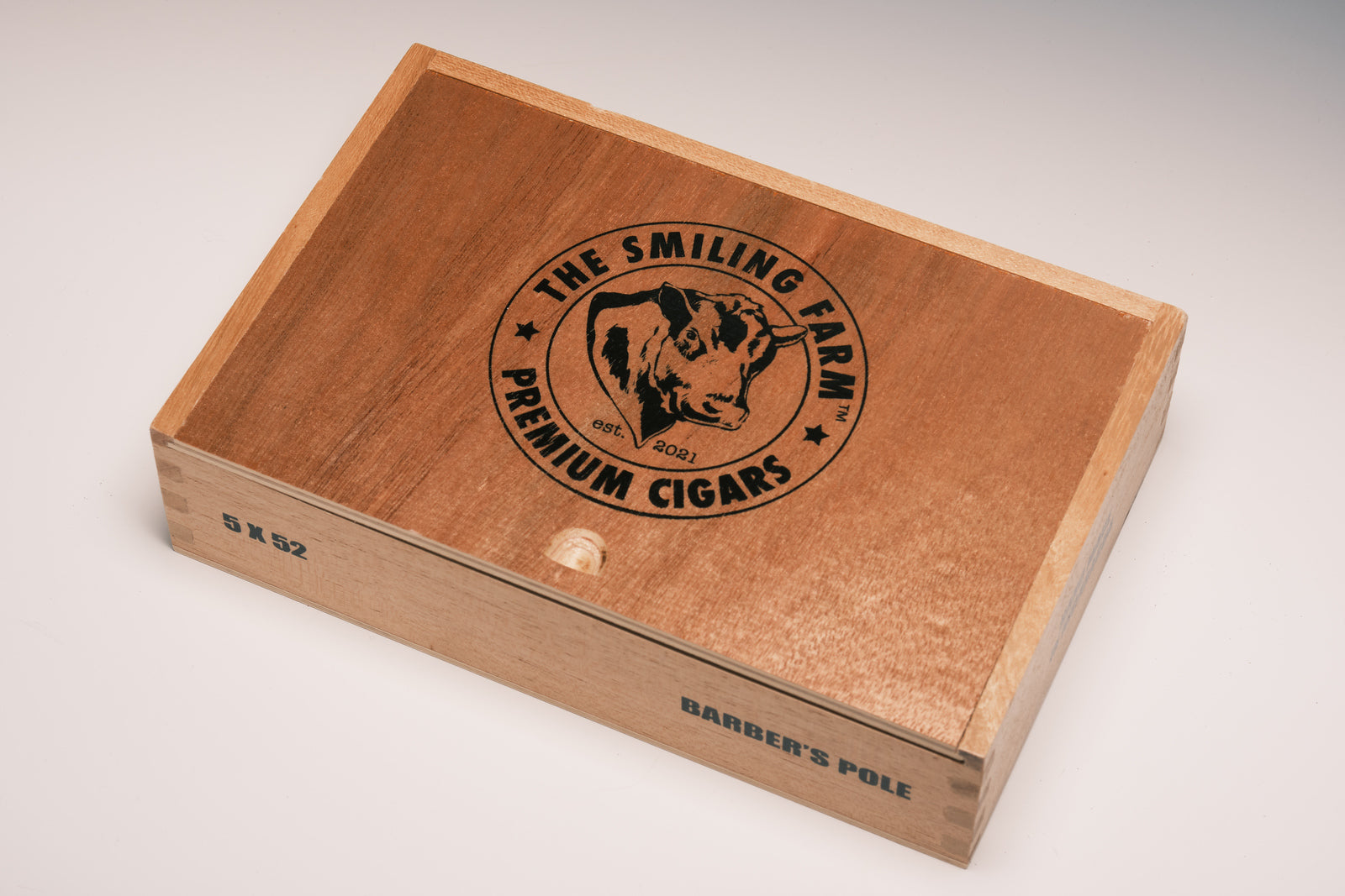 The Smiling Farm Cigars Barber's Pole Robusto 52x5 (Box of 20)